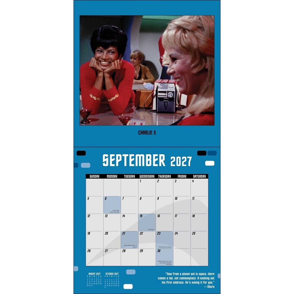 Star Trek 2027 Wall Calendar - Paramount Shop