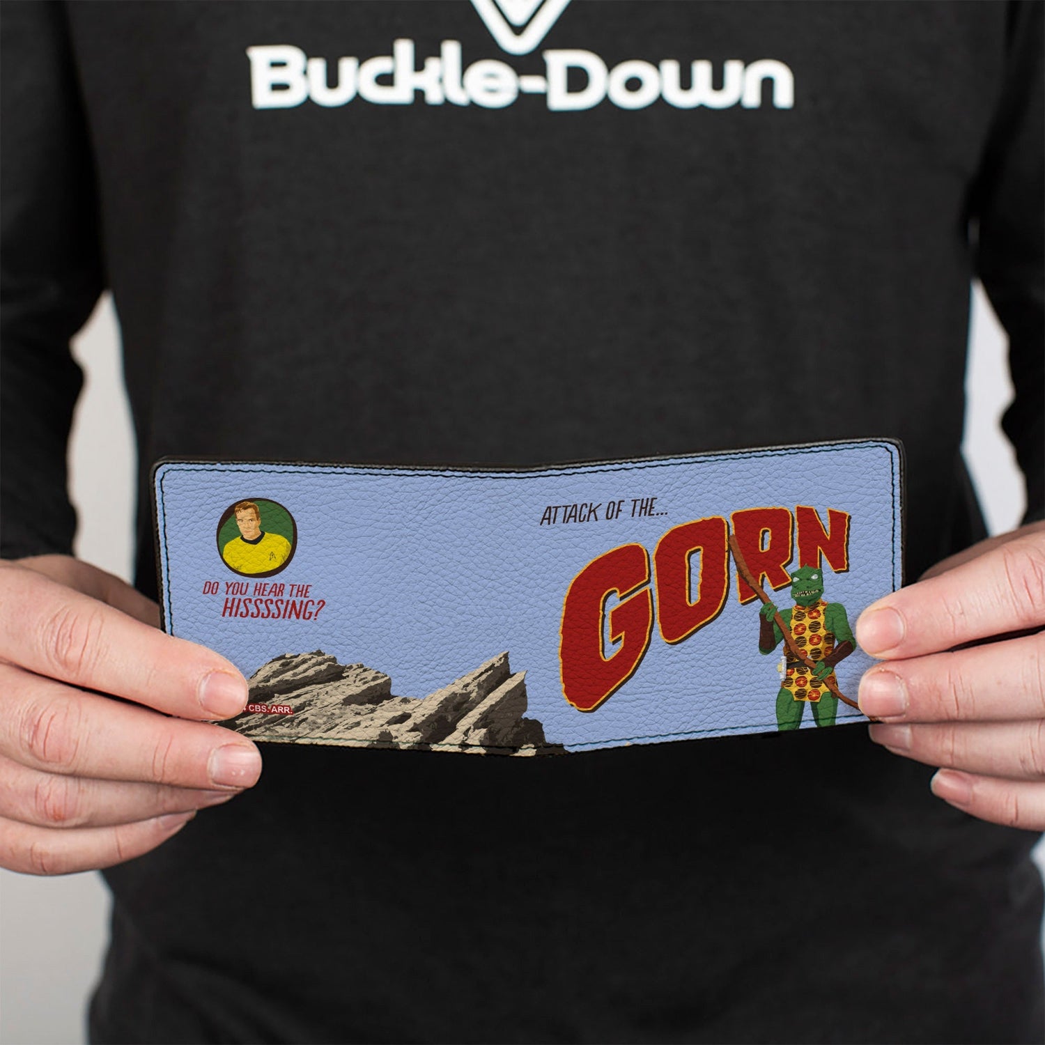 Star Trek Attack of the Gorn Kirk Quote Scene Bi - Fold Wallet - Paramount Shop