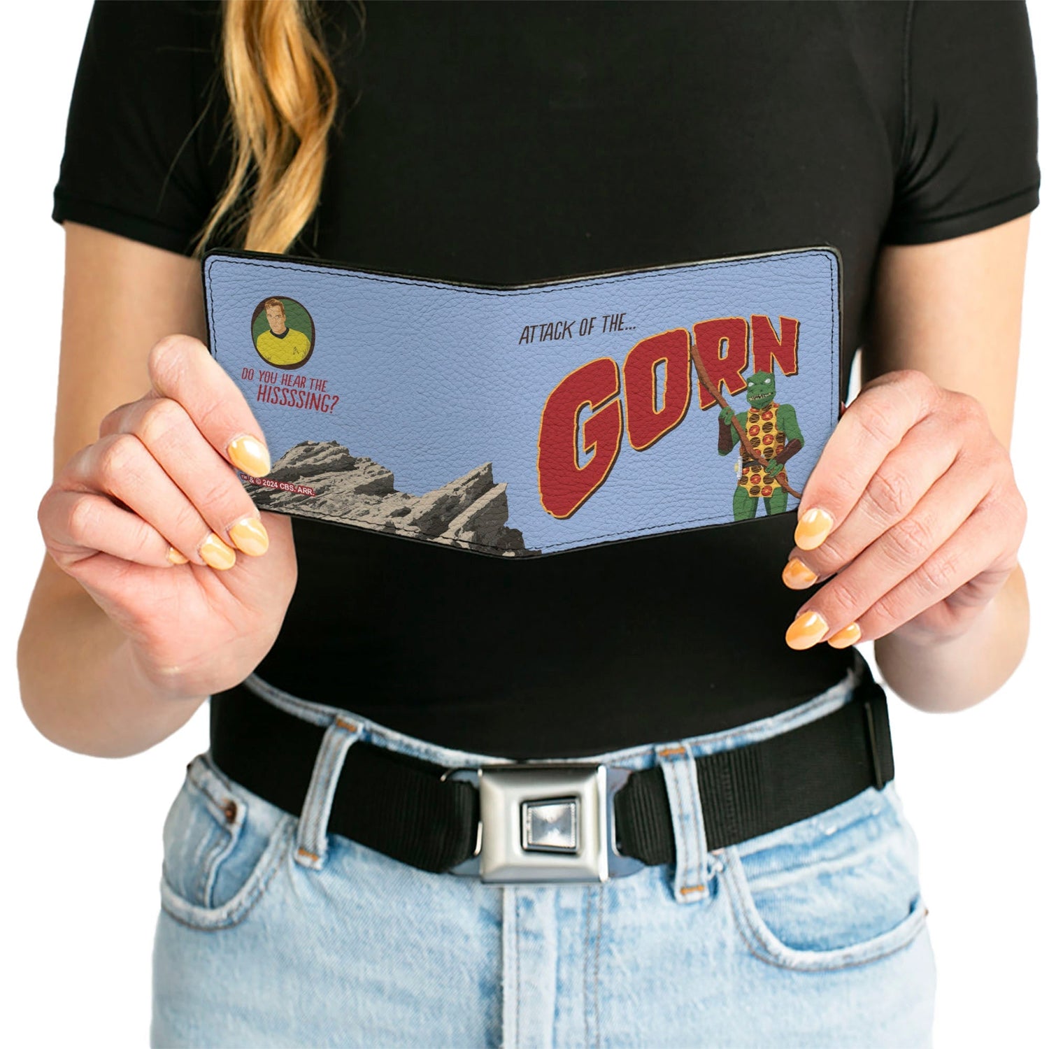 Star Trek Attack of the Gorn Kirk Quote Scene Bi - Fold Wallet - Paramount Shop