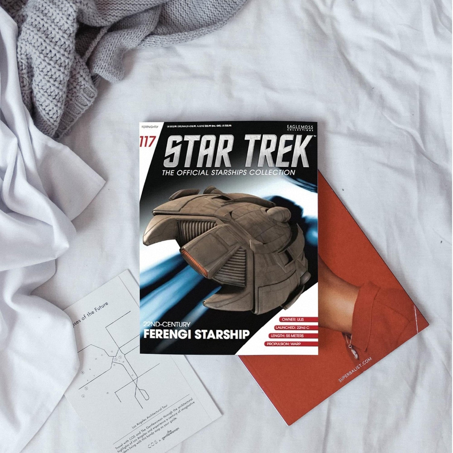 Star Trek Book 22nd Century Ferengi Ship Magazine - Paramount Shop