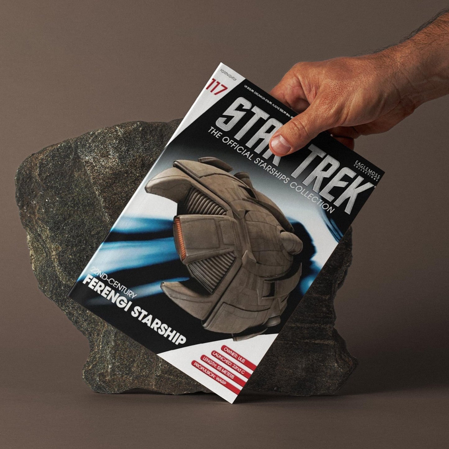 Star Trek Book 22nd Century Ferengi Ship Magazine - Paramount Shop