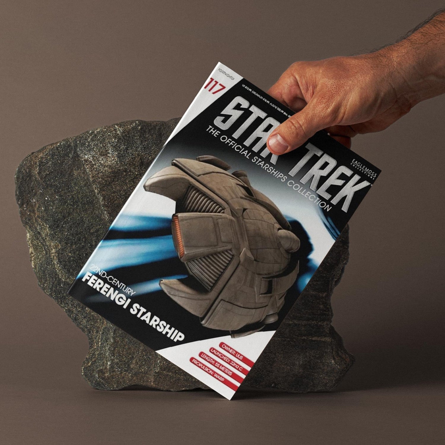 Star Trek Book 22nd Century Ferengi Ship Magazine - Paramount Shop
