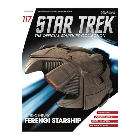 Star Trek Book 22nd Century Ferengi Ship Magazine - Paramount Shop