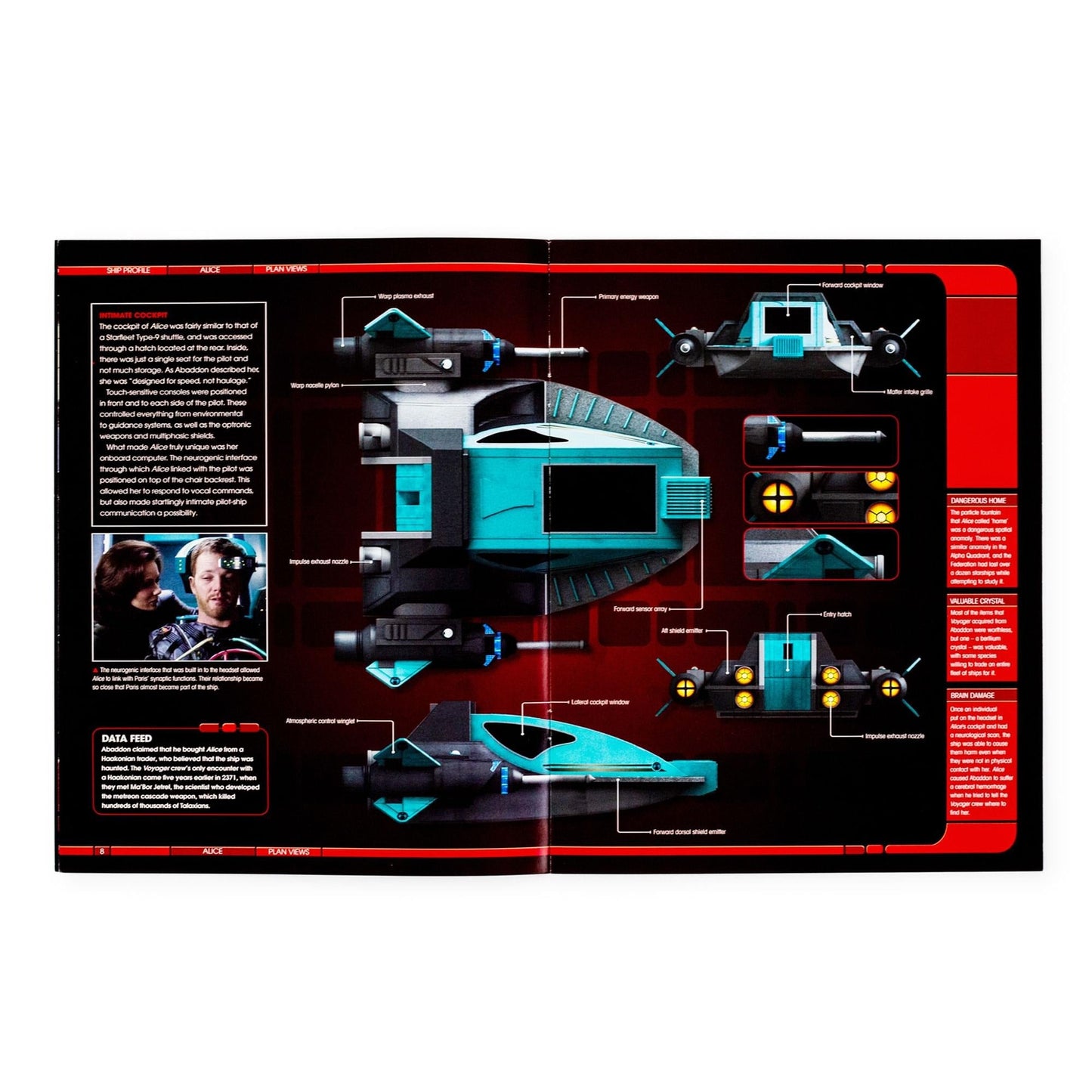 Star Trek Book Alice Shuttlecraft Magazine - Paramount Shop