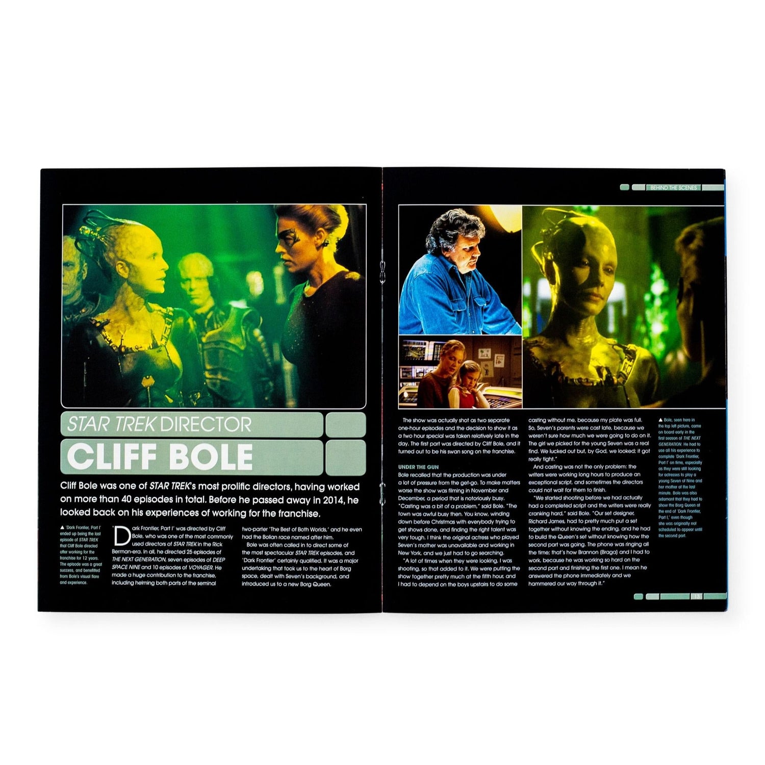 Star Trek Book Borg Probe Magazine - Paramount Shop