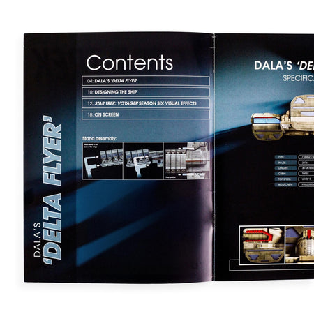 Star Trek Book Dala's Delta Flyer - Paramount Shop