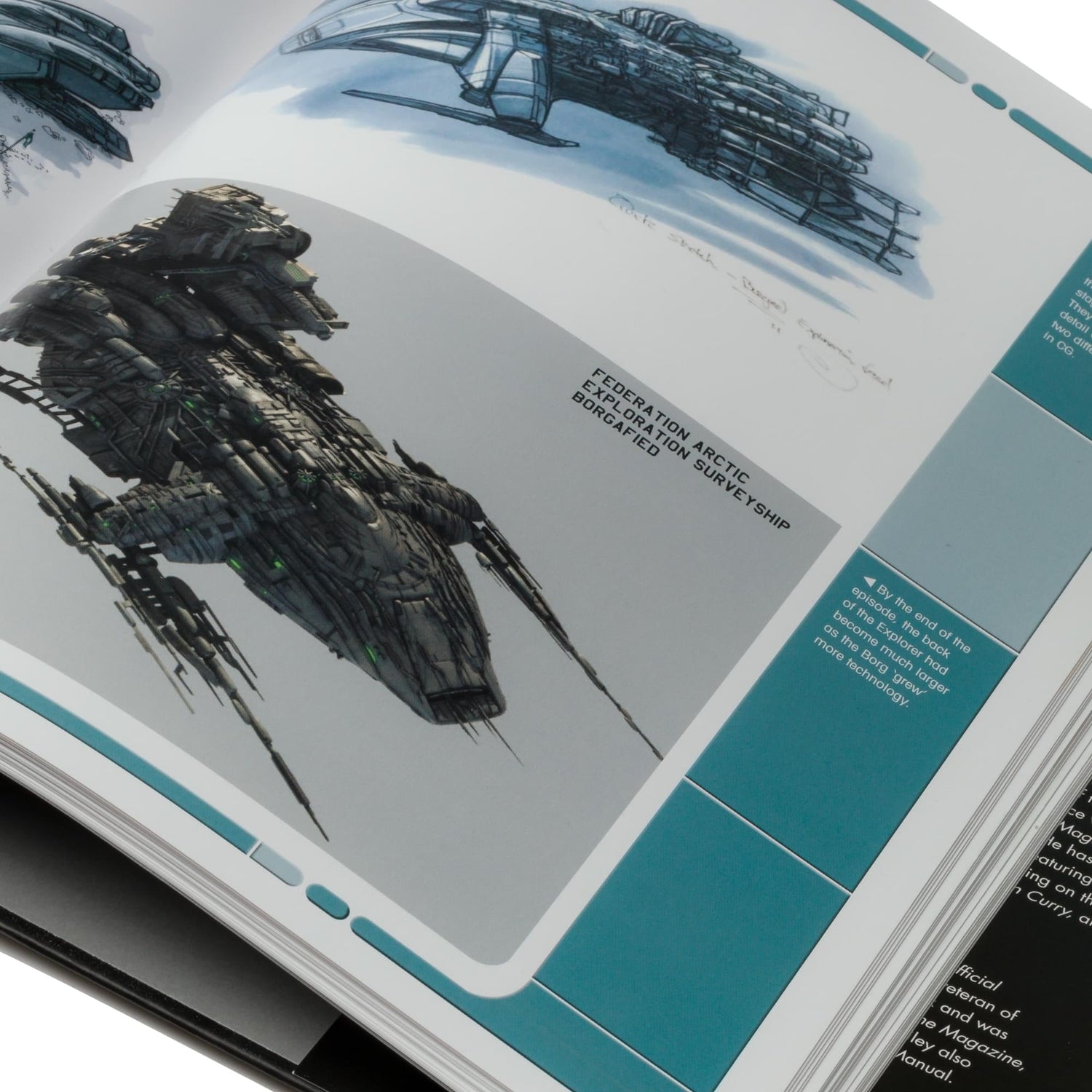 Star Trek Book Designing Starships Deep Space Nine and Beyond - Paramount Shop