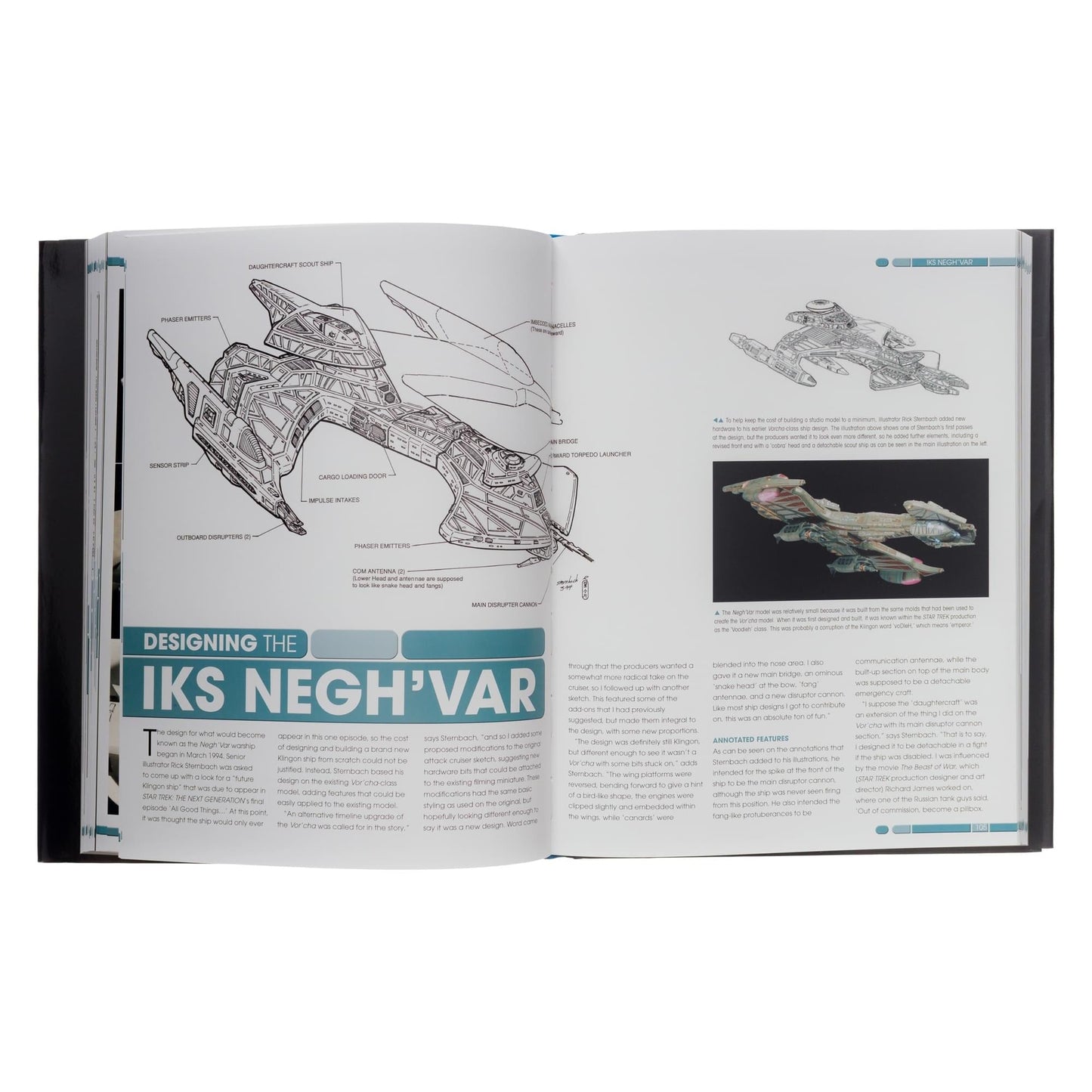 Star Trek Book Designing Starships Deep Space Nine and Beyond - Paramount Shop