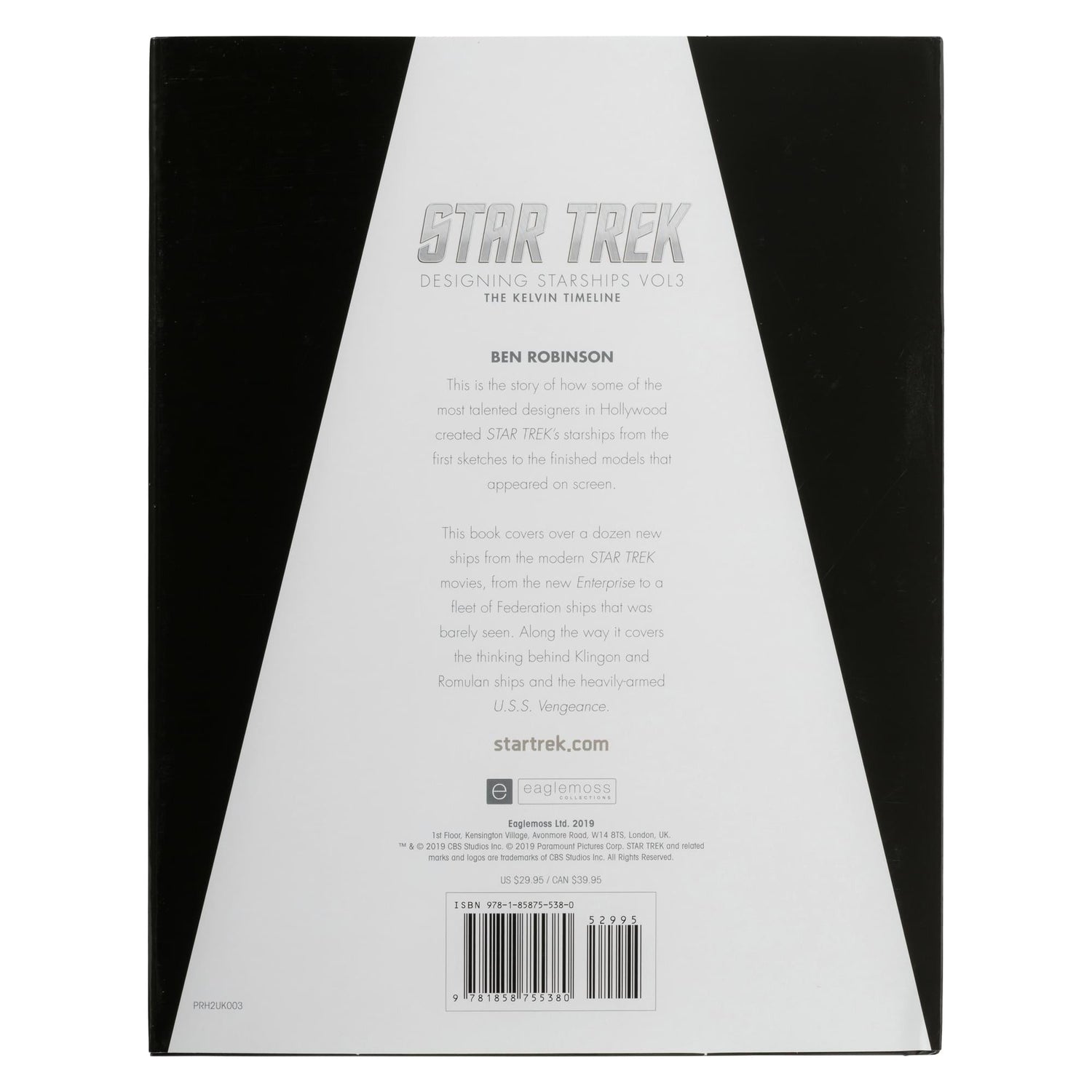 Star Trek Book Designing Starships The Kelvin Timeline - Paramount Shop