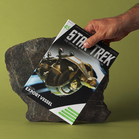 Star Trek Book Eaglemoss Starships Malon Freighter Magazine - Paramount Shop