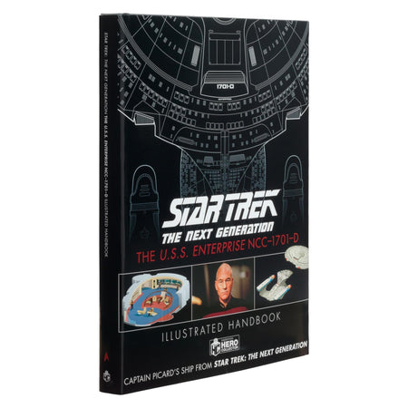 Star Trek Book Illustrated Handbook U.S.S. Enterprise NCC-1701-D - Paramount Shop