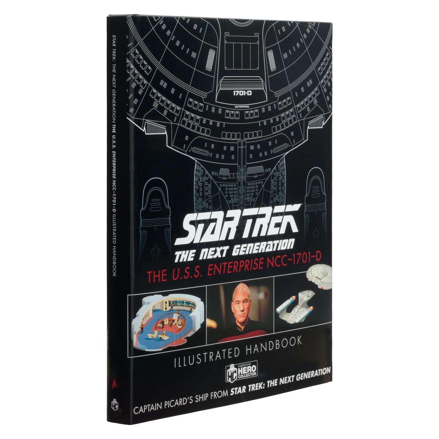Star Trek Book Illustrated Handbook U.S.S. Enterprise NCC-1701-D - Paramount Shop