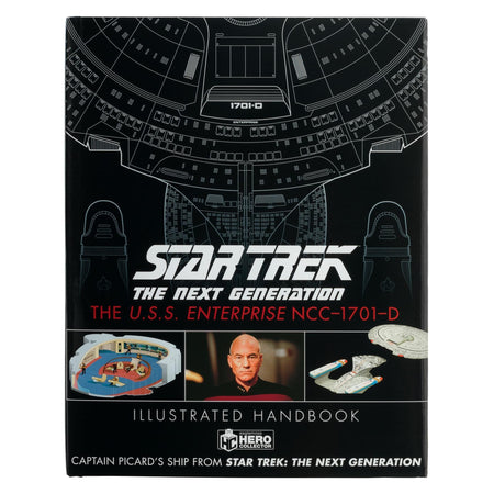 Star Trek Book Illustrated Handbook U.S.S. Enterprise NCC-1701-D - Paramount Shop