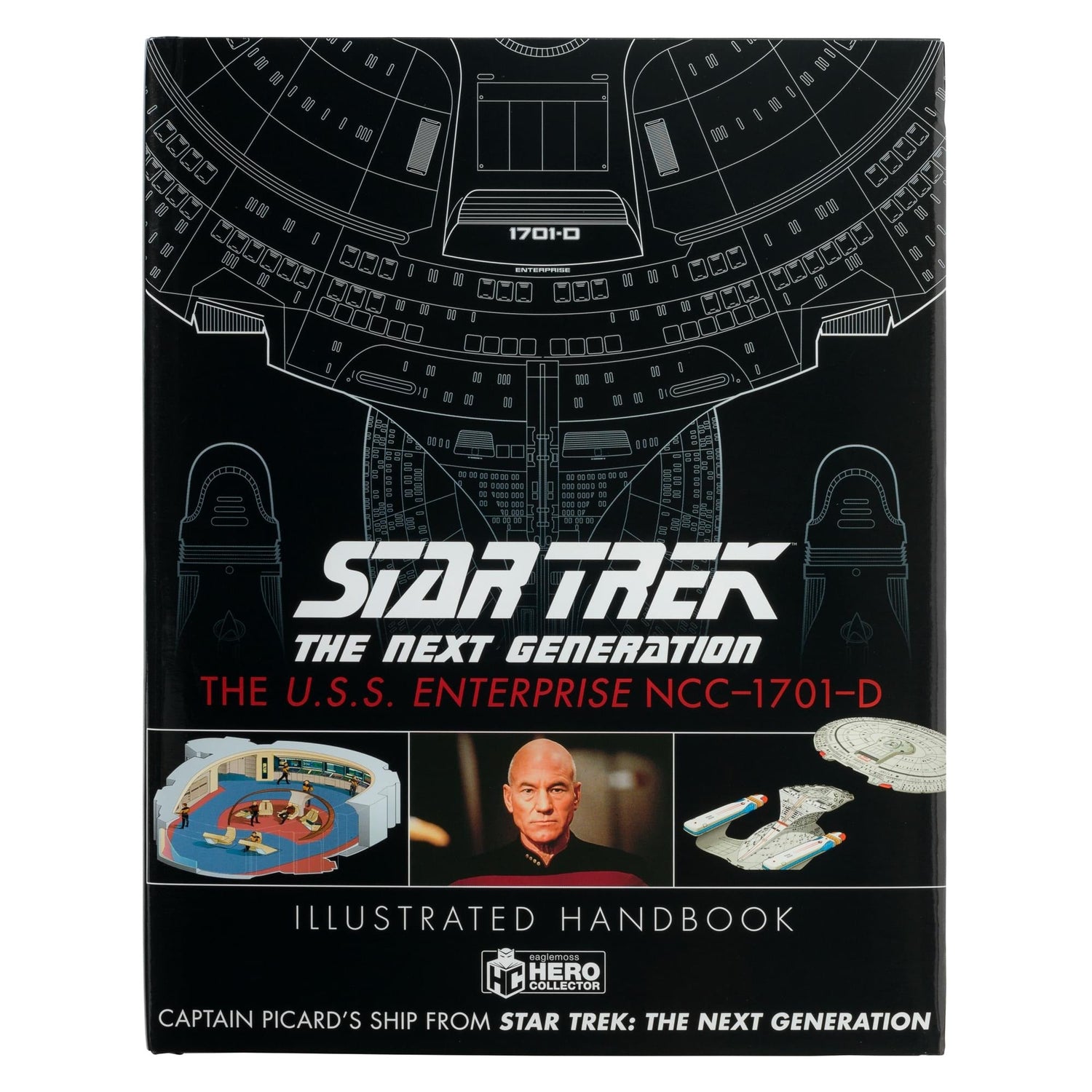 Star Trek Book Illustrated Handbook U.S.S. Enterprise NCC-1701-D - Paramount Shop