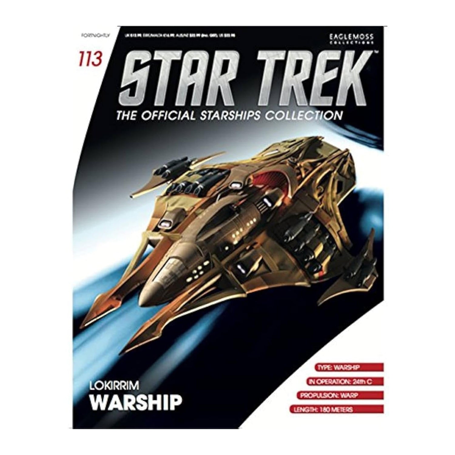 Star Trek Book Lokirrim Fighter Magazine - Paramount Shop