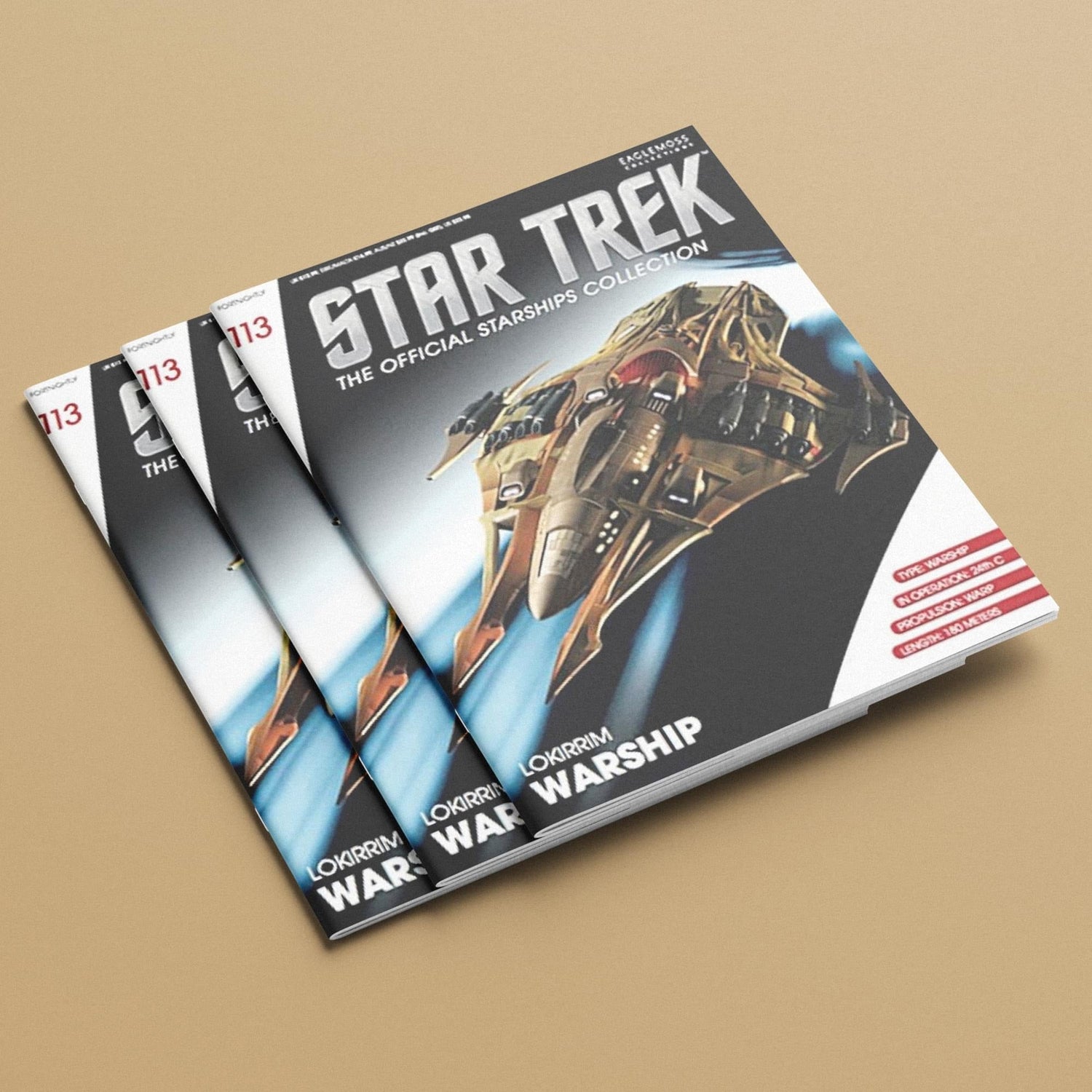 Star Trek Book Lokirrim Fighter Magazine - Paramount Shop