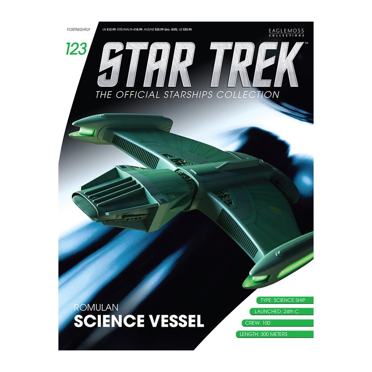 Star Trek Book Romulan Science Vessel Magazine - Paramount Shop