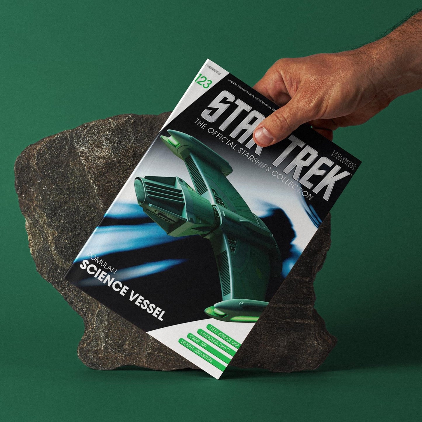 Star Trek Book Romulan Science Vessel Magazine - Paramount Shop