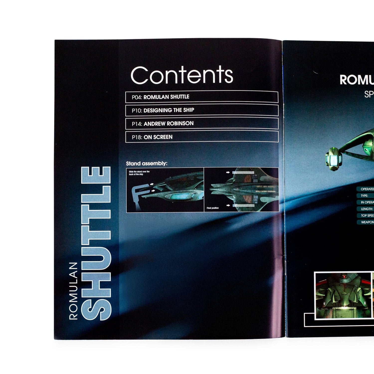 Star Trek Book Romulan Shuttle Magazine Issue 77 - Paramount Shop