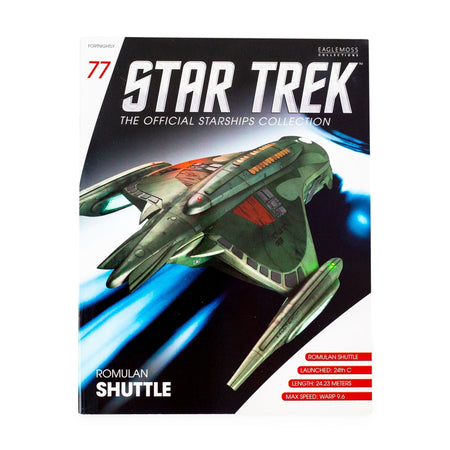 Star Trek Book Romulan Shuttle Magazine Issue 77 - Paramount Shop