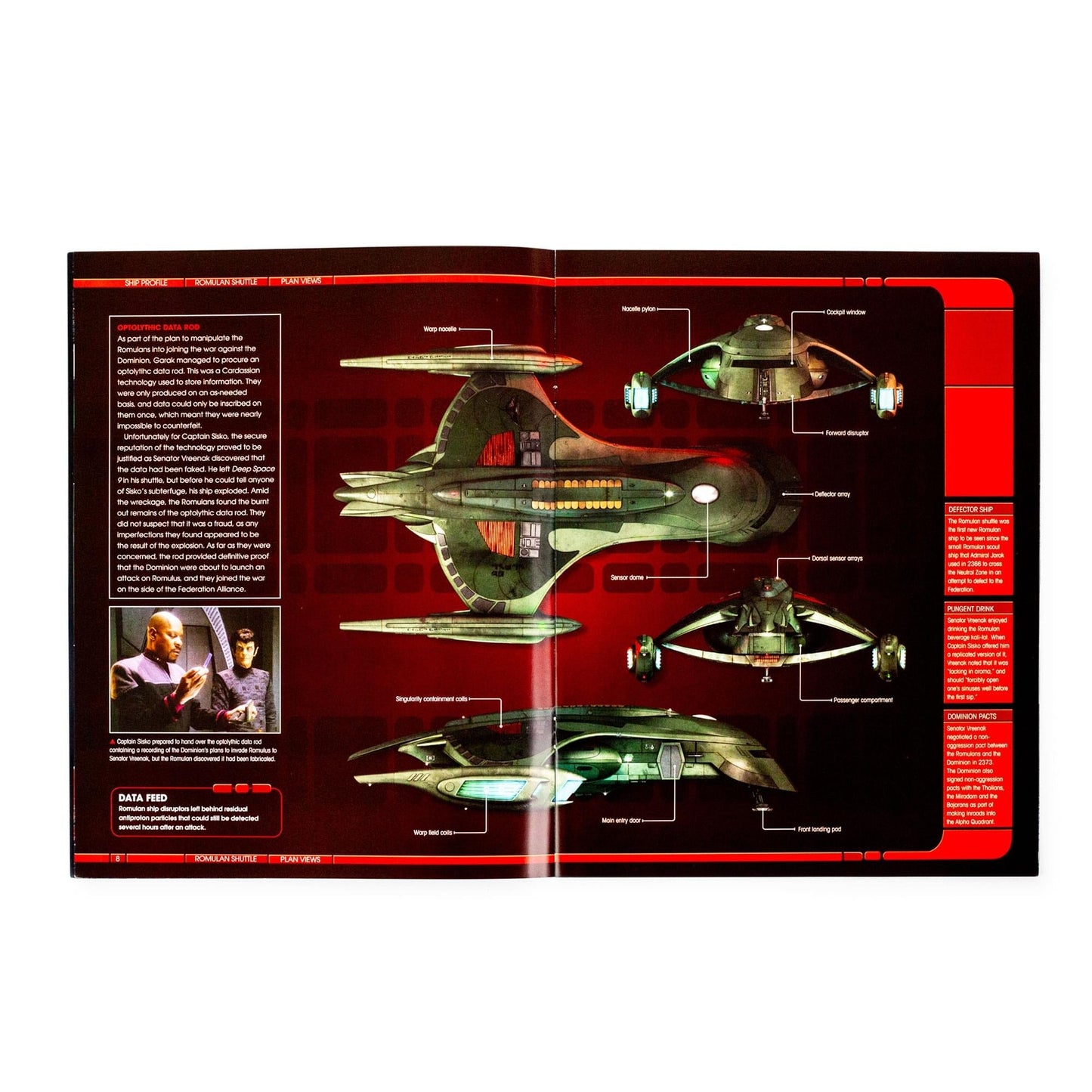 Star Trek Book Romulan Shuttle Magazine Issue 77 - Paramount Shop