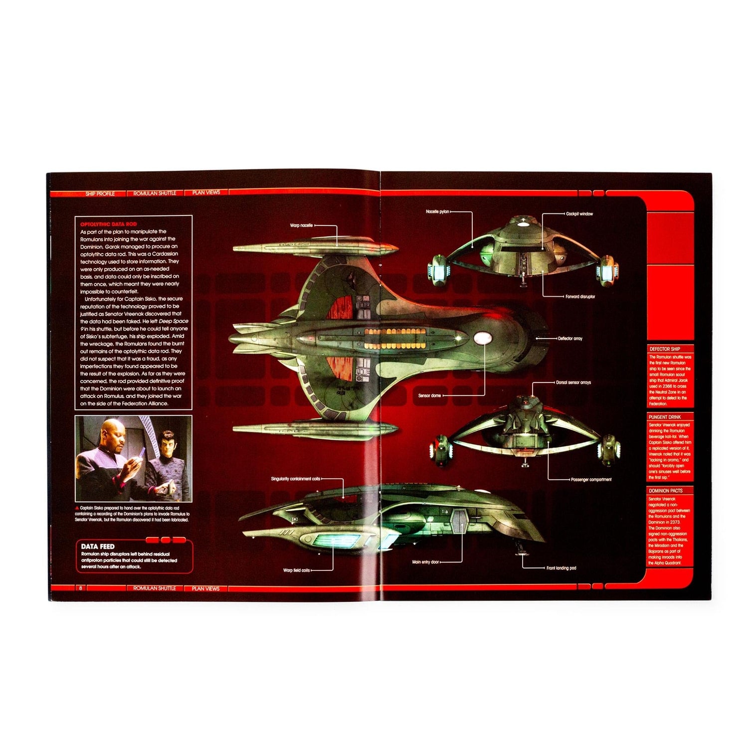 Star Trek Book Romulan Shuttle Magazine Issue 77 - Paramount Shop