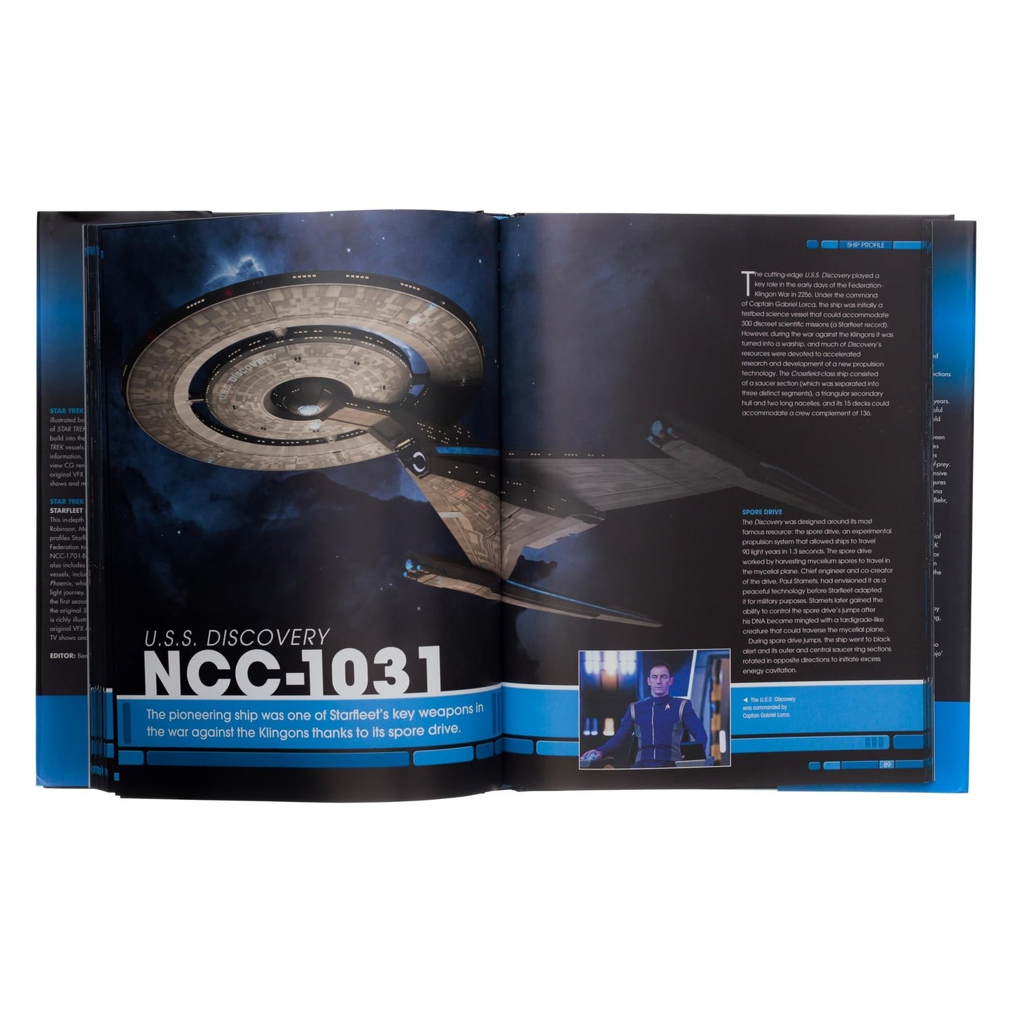 Star Trek Book Shipyards Starfleet Starships 2151-2293 Vol 1 - Paramount Shop