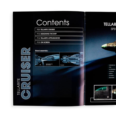 Star Trek Book Tellarite Cruiser Magazine - Paramount Shop