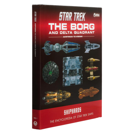Star Trek Book The Borg and the Delta Quadrant Vol 1 A-K - Paramount Shop