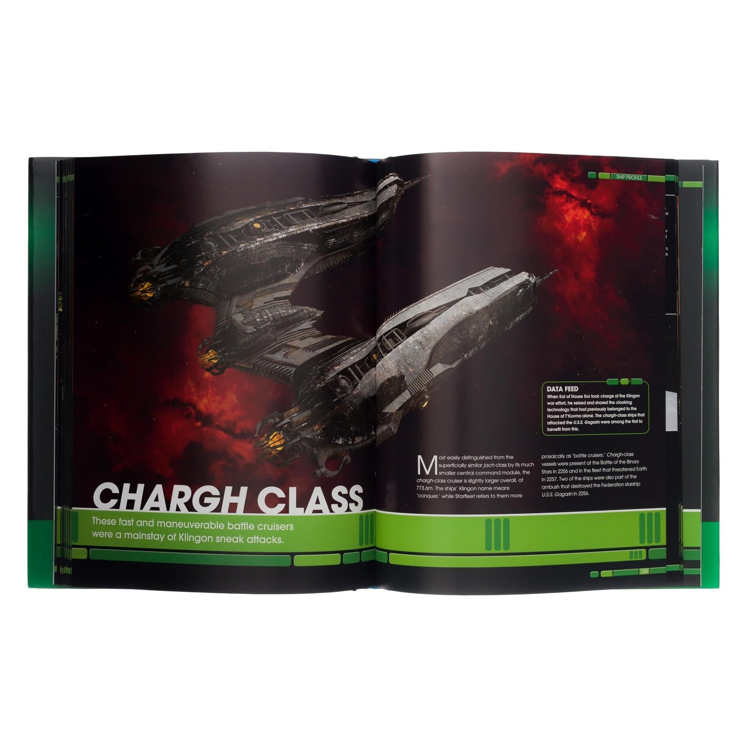 Star Trek Book The Klingon Fleet - Paramount Shop