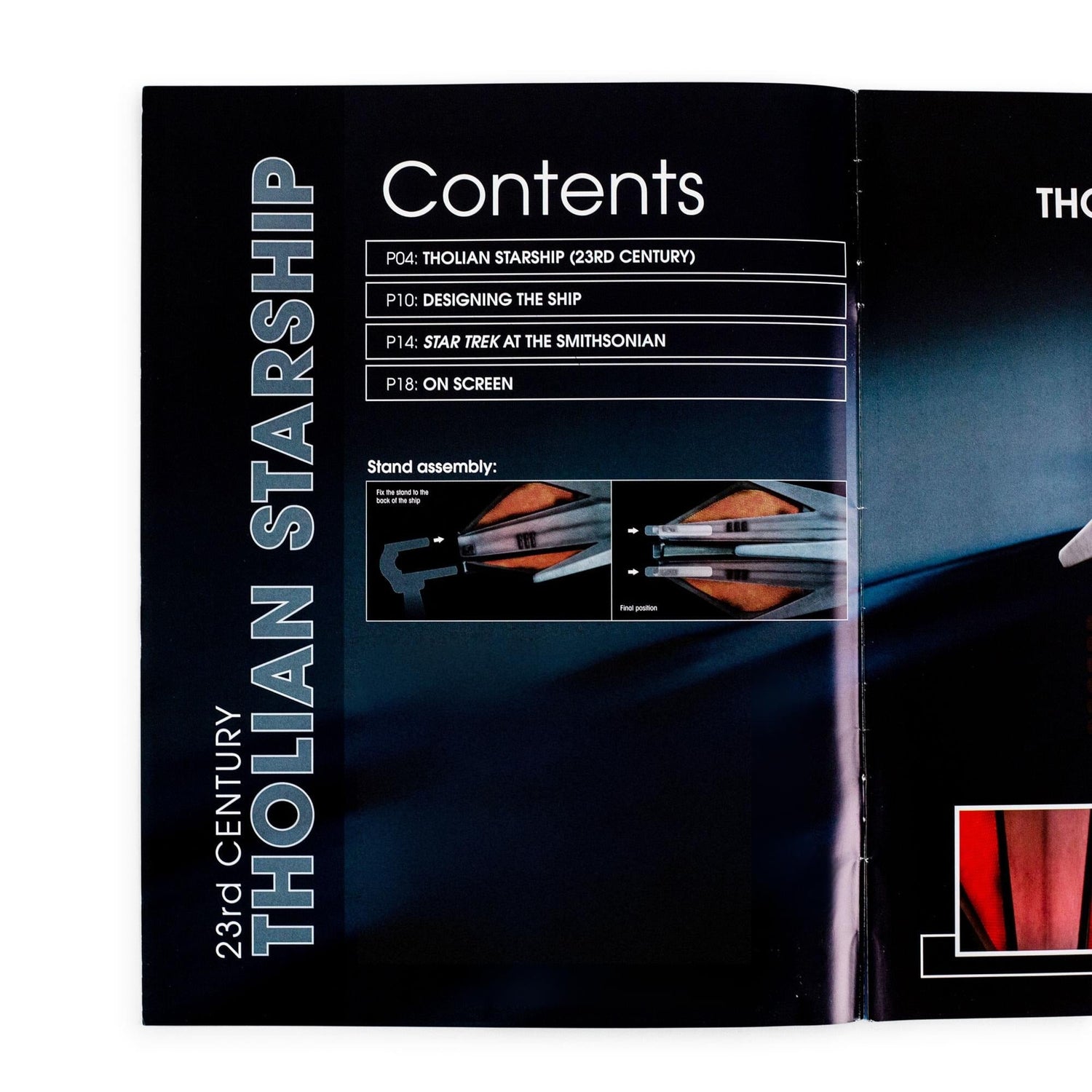 Star Trek Book Tholian Starship - Paramount Shop