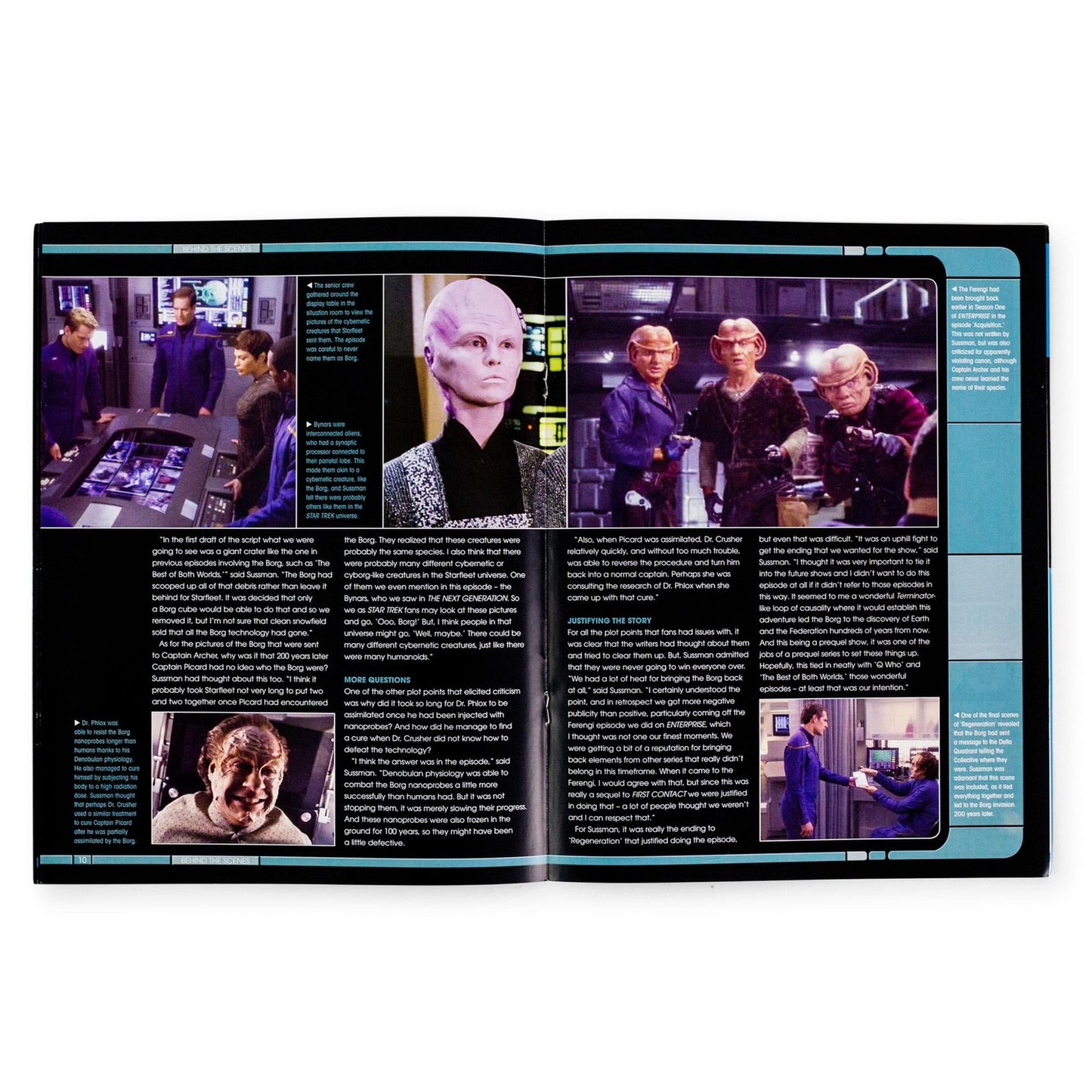 Star Trek Book United Earth Arctic One Moon Transport Magazine - Paramount Shop