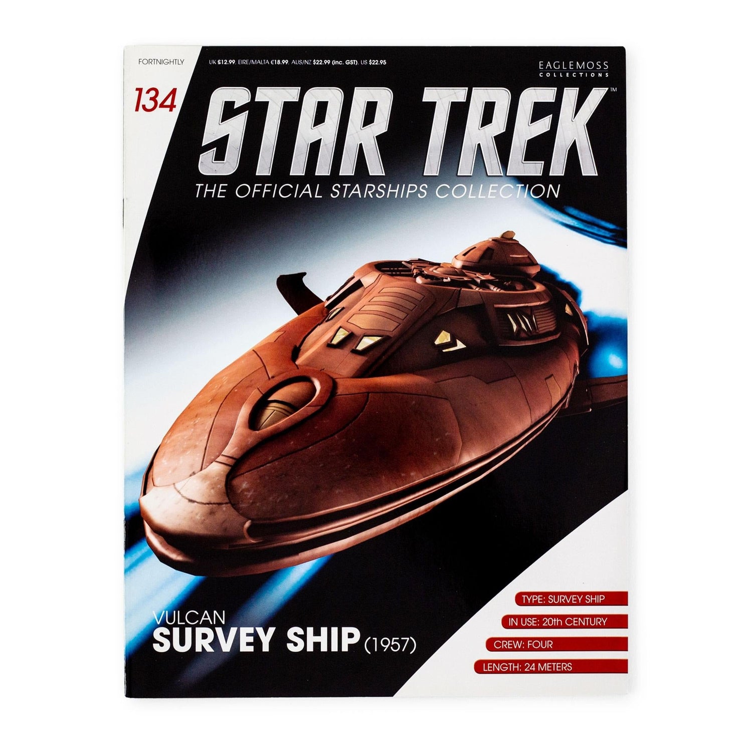 Star Trek Book Vulcan Survey Ship Magazine - Paramount Shop