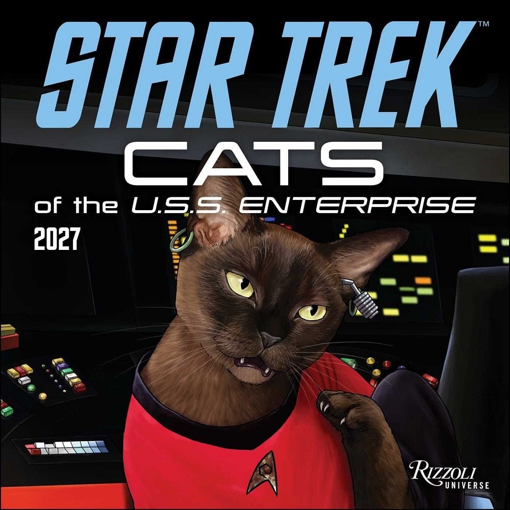 Star Trek: Cats 2027 Wall Calendar - Paramount Shop