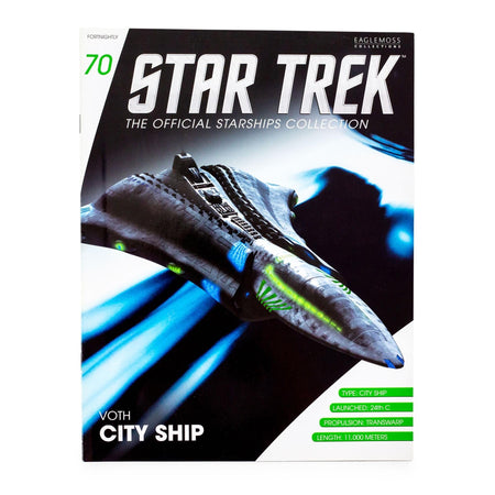 Star Trek Collectible Magazine Voth City Ship - Paramount Shop