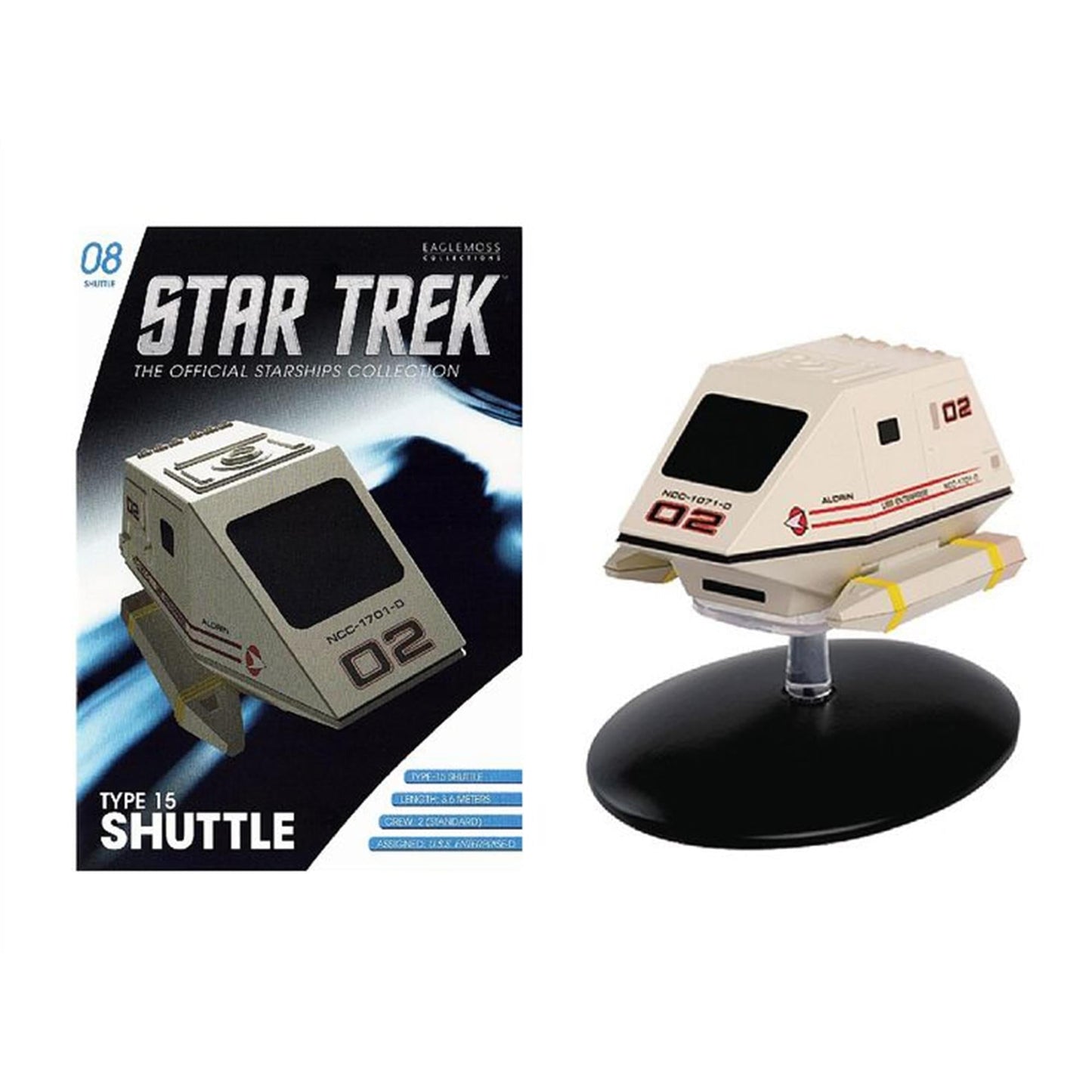 Star Trek Collectible Shuttlecraft Type 15 Aldrin - Paramount Shop