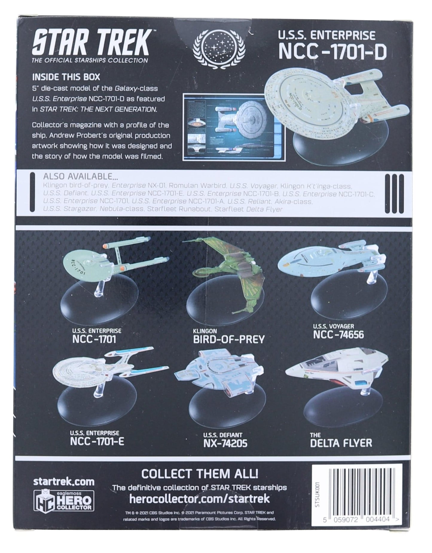 Star Trek Collectible USS Enterprise NCC-1701 Replica - Paramount Shop