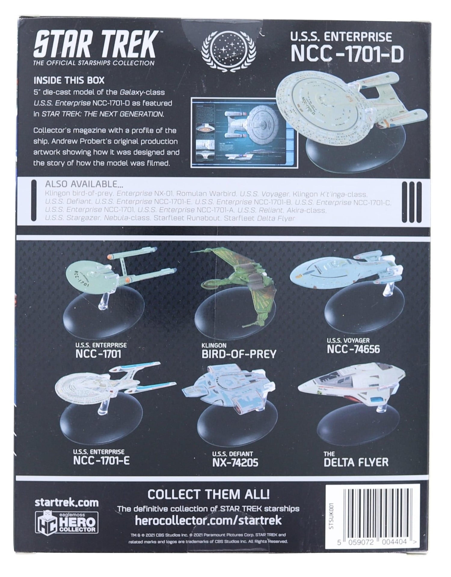 Star Trek Collectible USS Enterprise NCC-1701 Replica - Paramount Shop