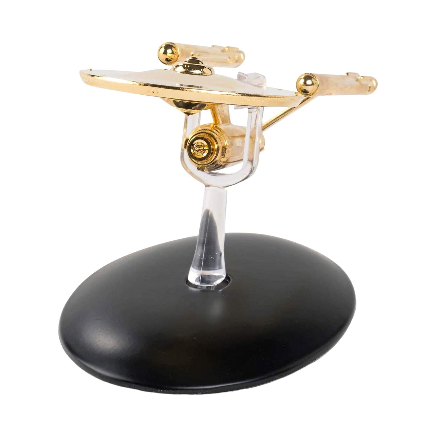 Star Trek Collectibles Gold Plated TOS NCC 1701 Enterprise Replica - Paramount Shop