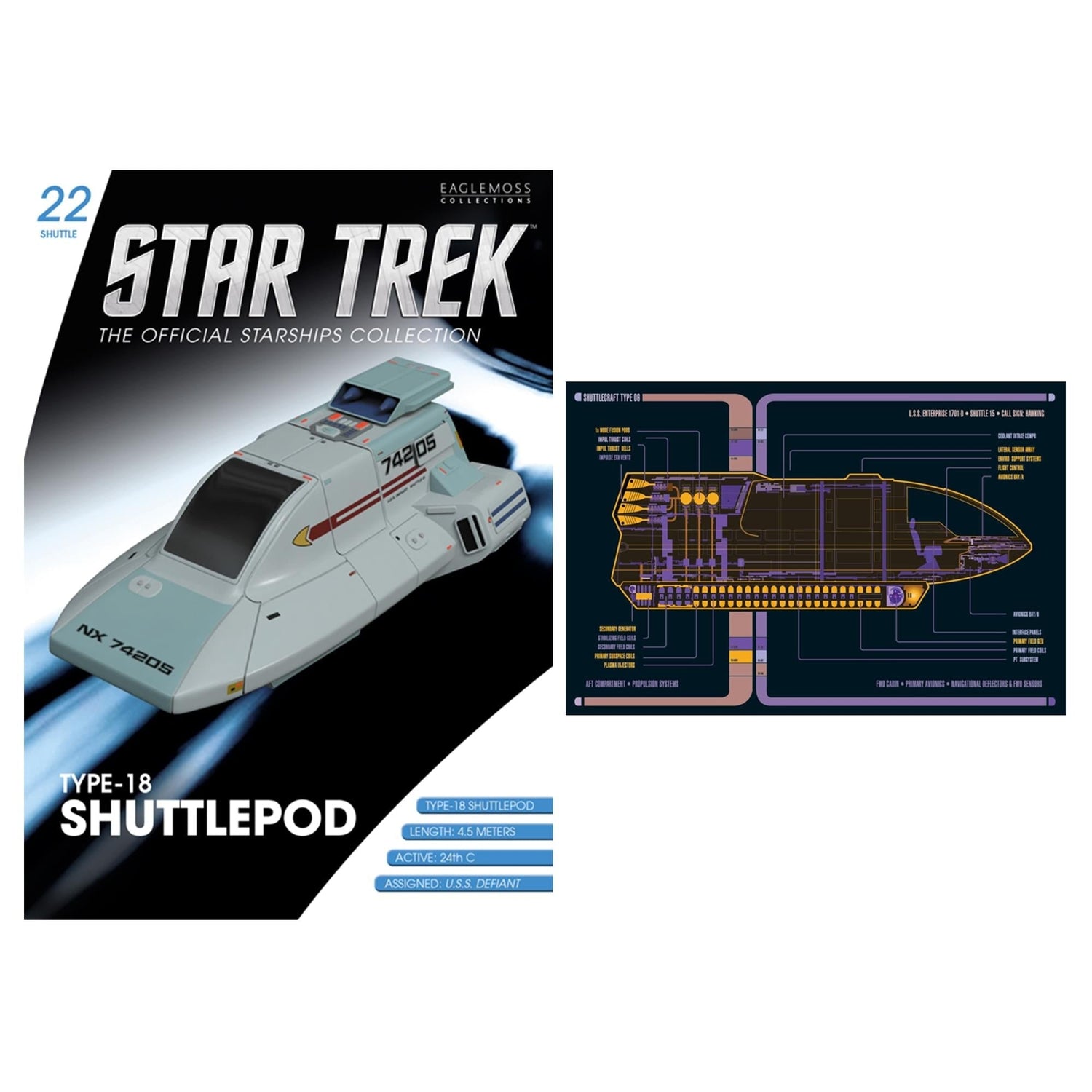Star Trek Collectibles Replica Shuttle Set - Paramount Shop