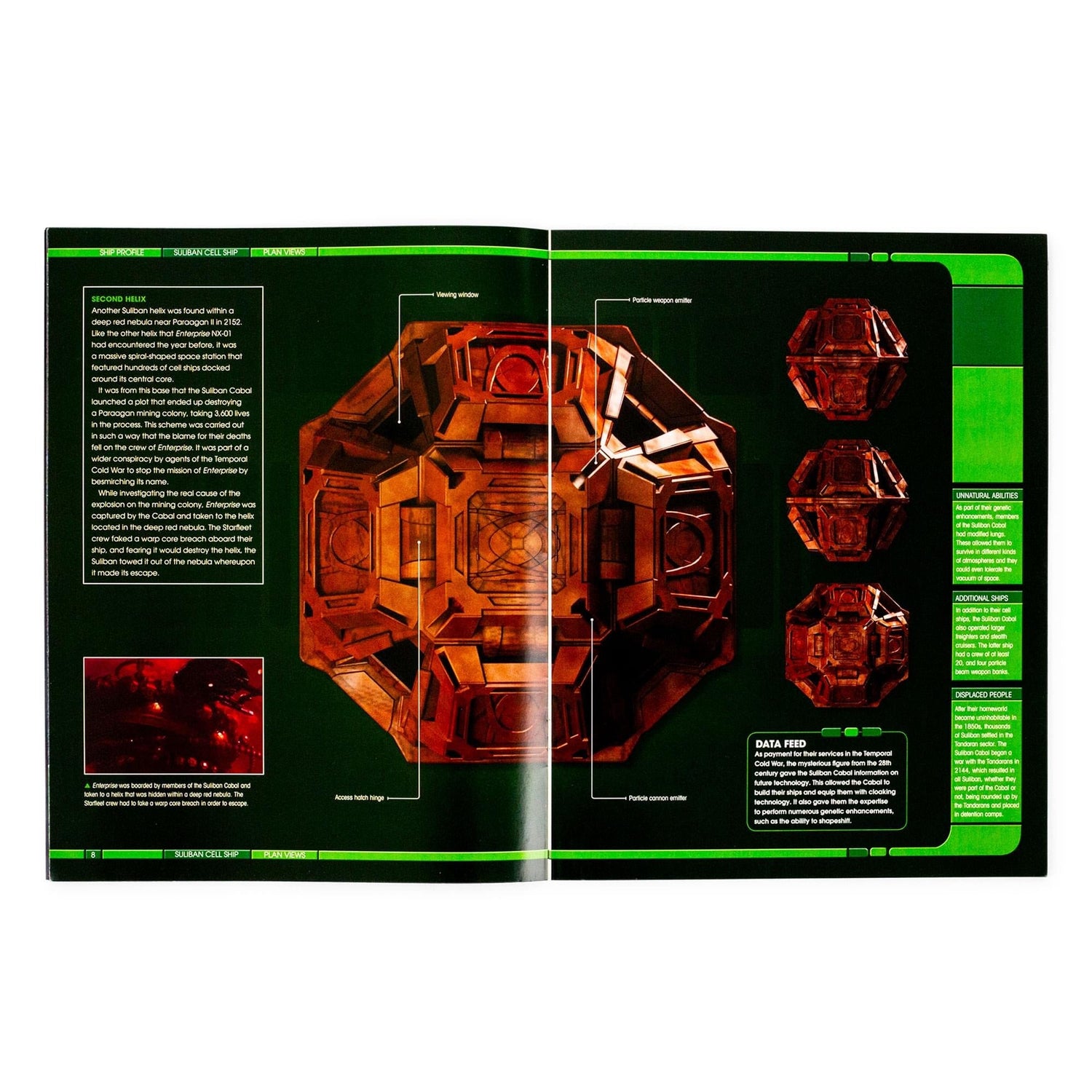Star Trek Collectibles Suliban Cell Ship Magazine - Paramount Shop