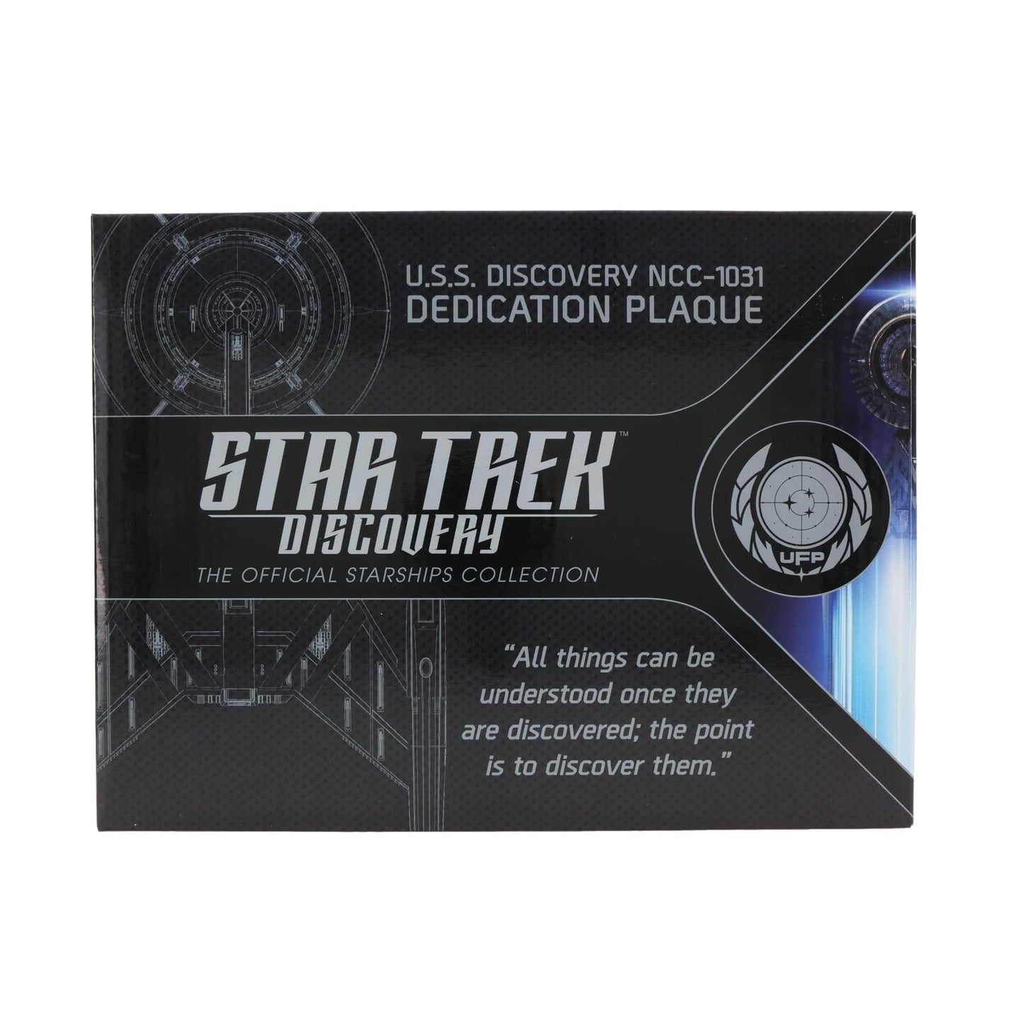 Star Trek Collectibles USS Discovery Dedication Plaque Replica - Paramount Shop