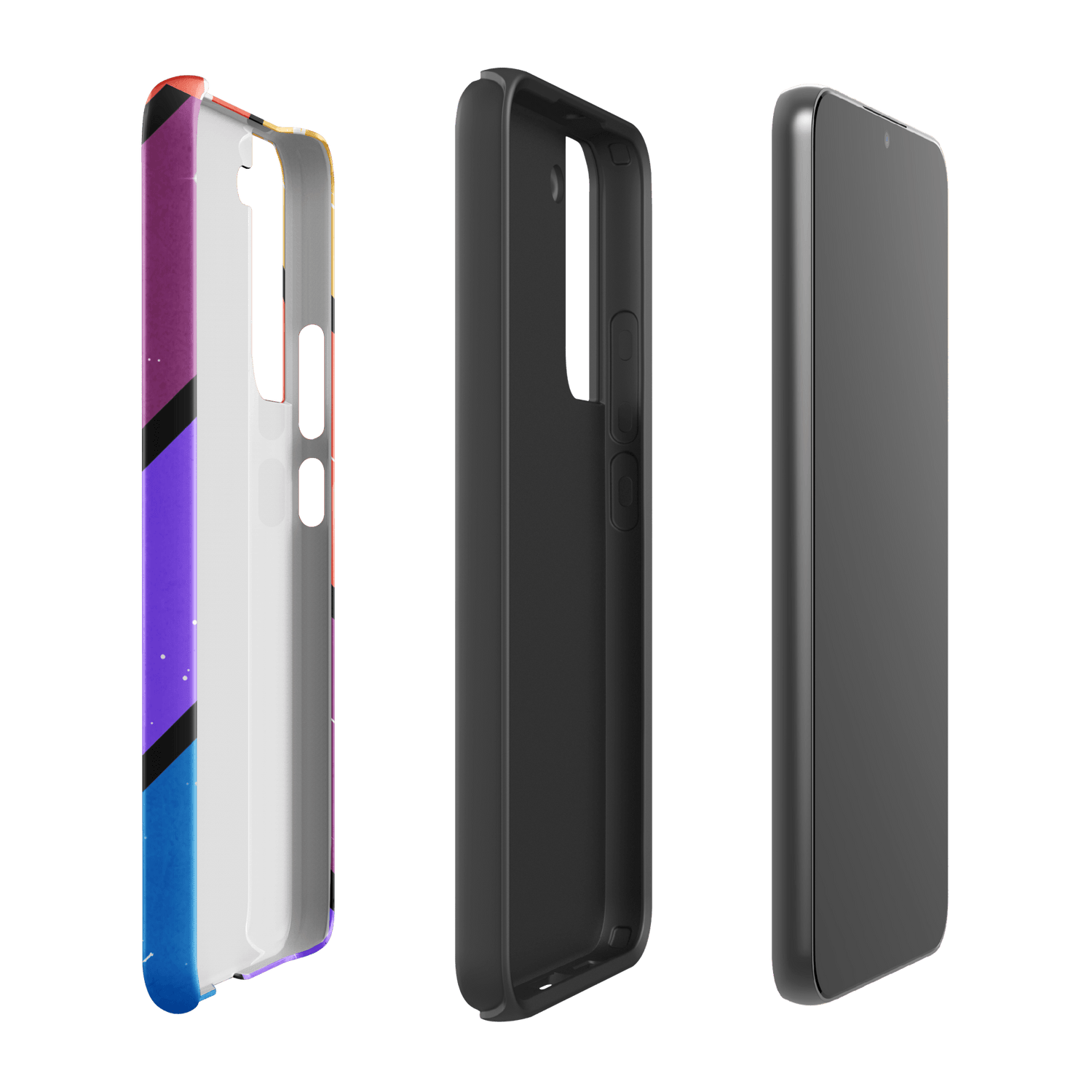 Star Trek Color Block Warp Speed Tough Phone Case - Samsung - Paramount Shop