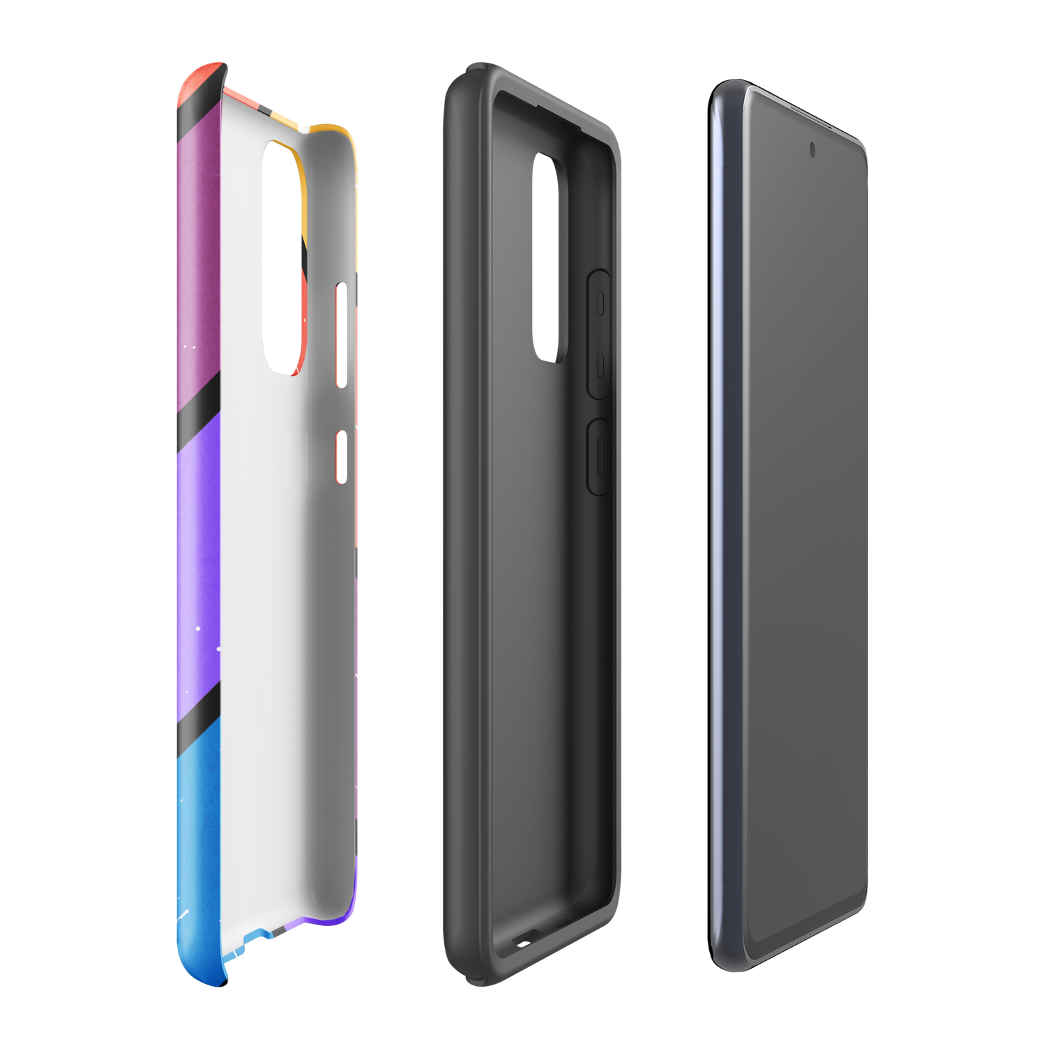 Star Trek Color Block Warp Speed Tough Phone Case - Samsung - Paramount Shop