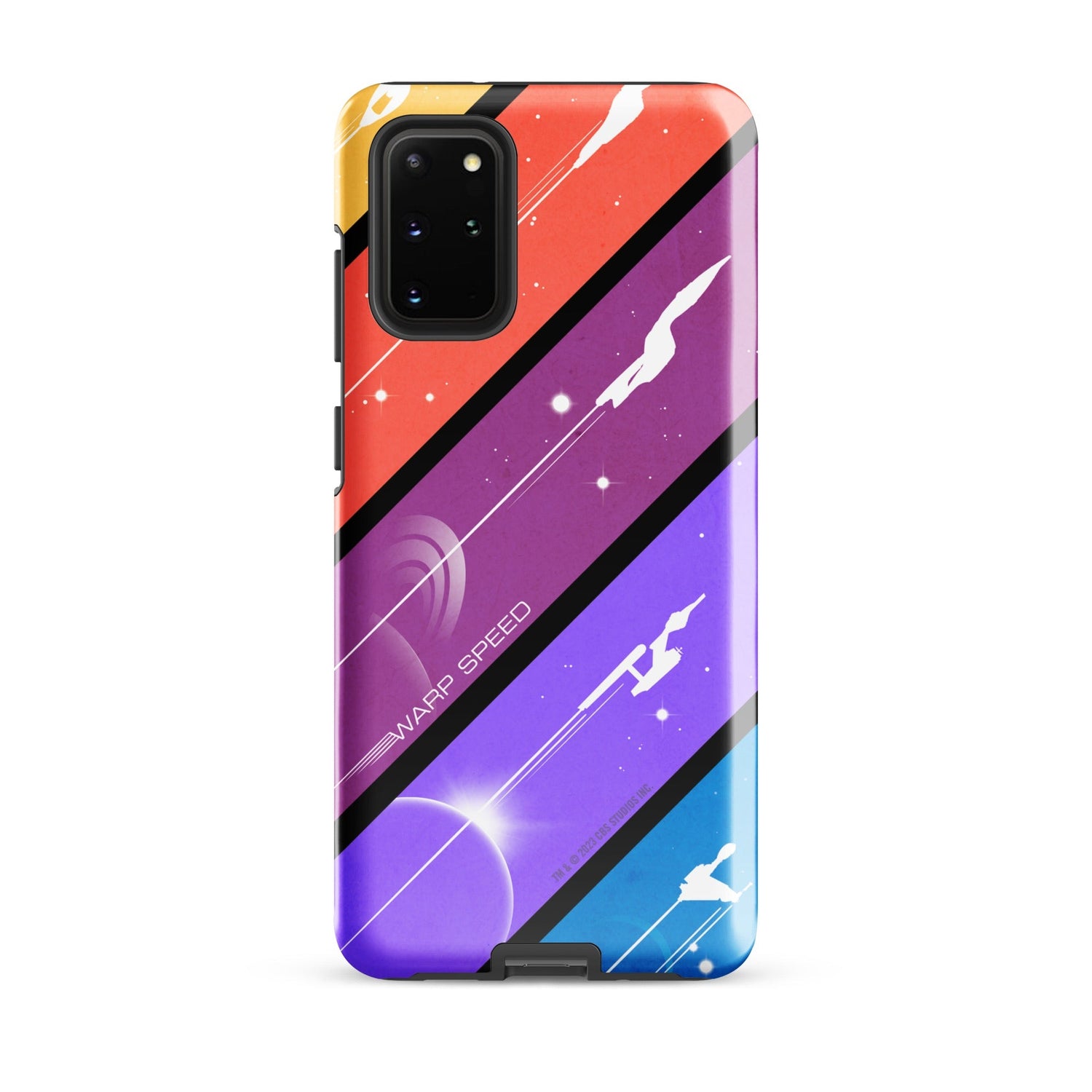 Star Trek Color Block Warp Speed Tough Phone Case - Samsung - Paramount Shop