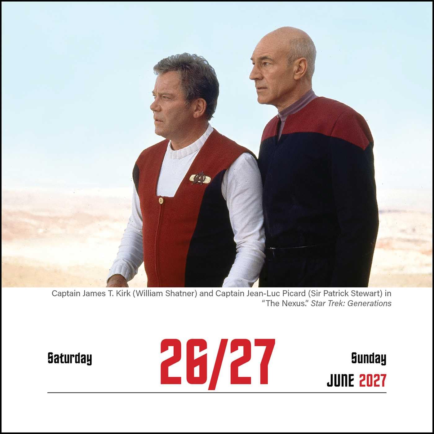 Star Trek Daily 2027 Day-to-Day Calendar - Paramount Shop