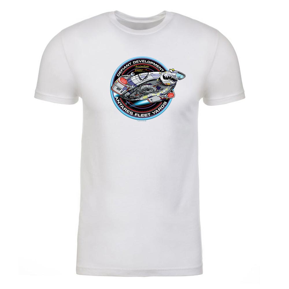 Star Trek: Deep Space Nine Defiant Development Adult Short Sleeve T - Shirt - Paramount Shop