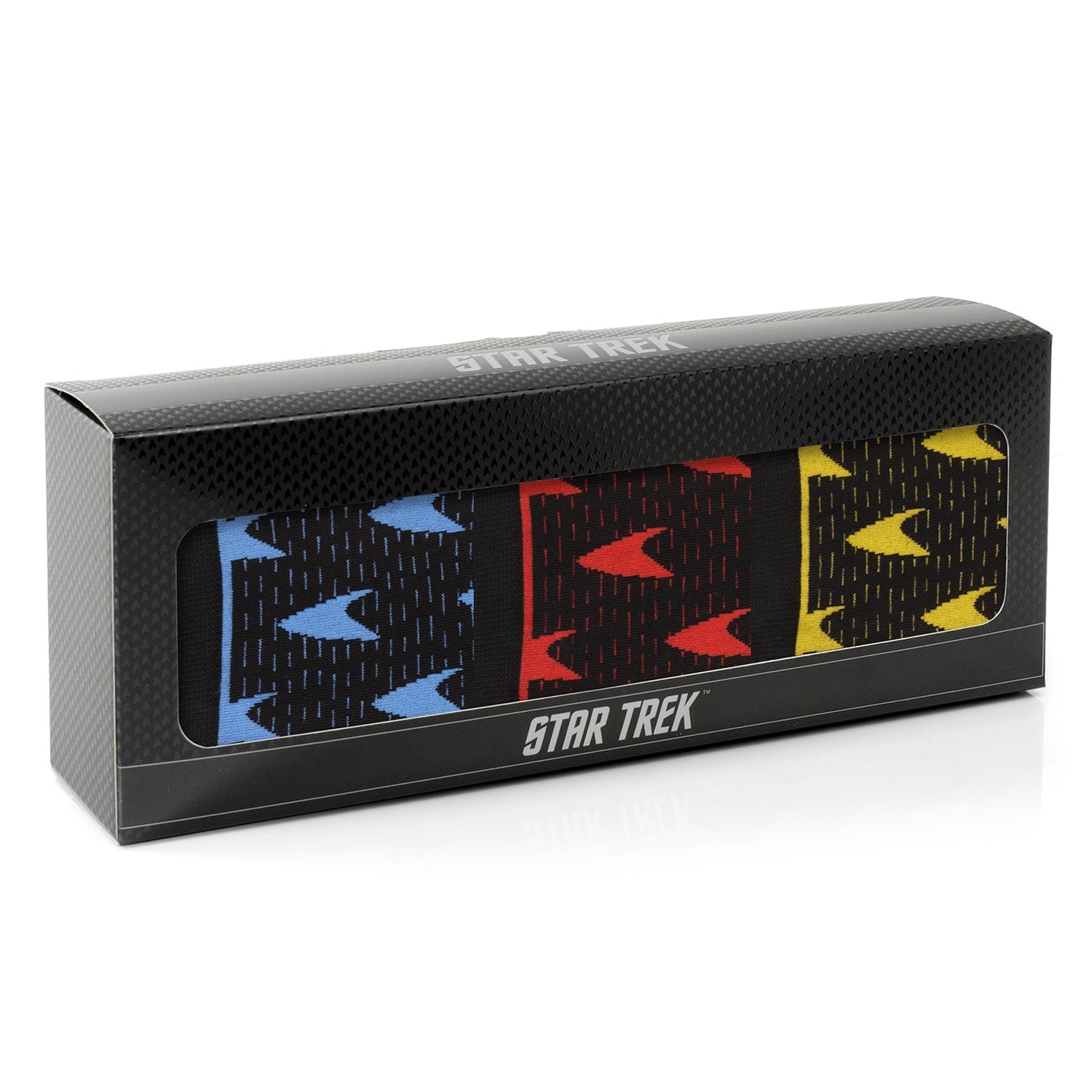 Star Trek Delta Shield Uniform 3 Pair Sock Gift Set - Paramount Shop