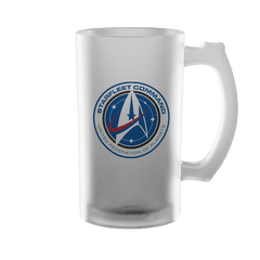 Star Trek: Discovery Sternenflottenkommando 16oz mattierter Bierkrug - 16 Unzen