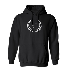Star Trek: Discovery UFP Flag Fleece Hooded Sweatshirt - Black / SM